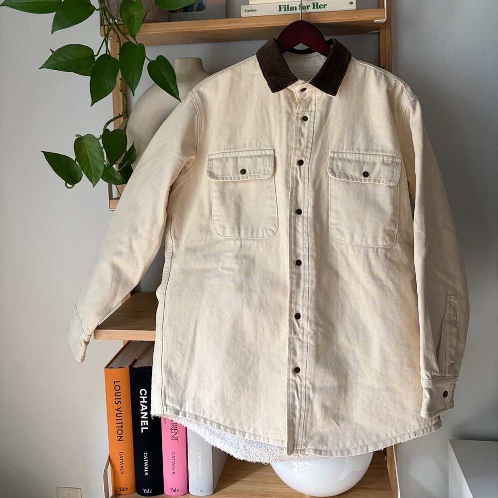 cream brandy Melville jacket